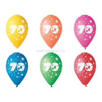 Léggömb, 26 cm, számos, 70 5 /csom