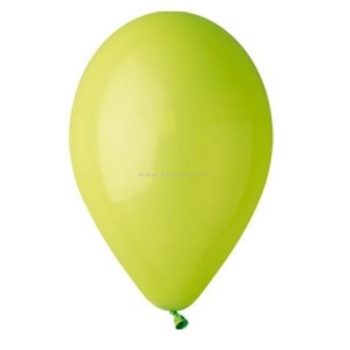 Léggömb, 26 cm, limezöld 10 /csom