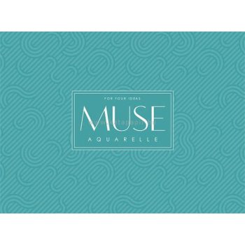   Vázlatfüzet, akvarell, A5+, 300 g, 15 lap, SHKOLYARYK "Aquarelle Muse"