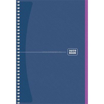   Spirálfüzet, A5, kockás, 80 lap, SHKOLYARYK "Notebook", vegyes