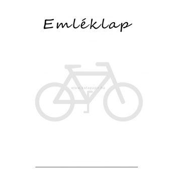 Emléklap 5, választható papír színnel