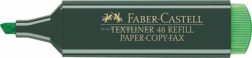 Szövegkiemelő, 1-5 mm, FABER-CASTELL, "Textliner 48", zöld