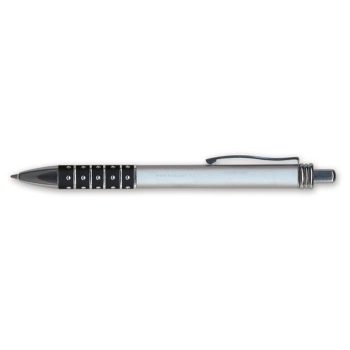   Golyóstoll, 0,6 mm, nyomógombos, vegyes színű fogórész, GRANIT "D550", kék