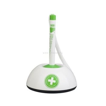 Ügyféltoll, 0,8 mm, antibakteriális, ICO, kék