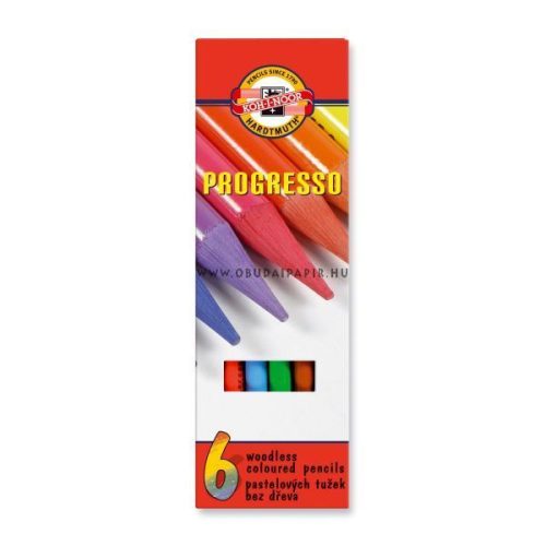 Koh-i-noor színes ceruza PROGRESSO 6 DB-OS 8755 