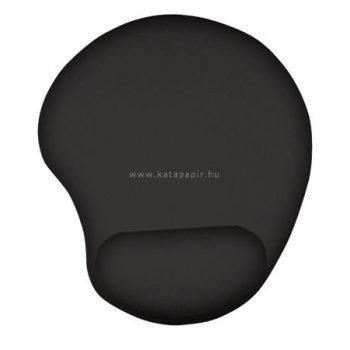   Egéralátét csuklótámasszal, gél töltésű, TRUST "Bigfoot", fekete