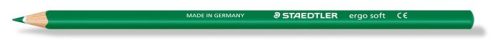 Színes ceruza, háromszögletű, STAEDTLER "Ergo Soft", zöld