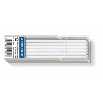   Jelölőkréta hegy, mindenre író, lemosható (omnichrom), STAEDTLER "Lumocolor", fehér, 12 db