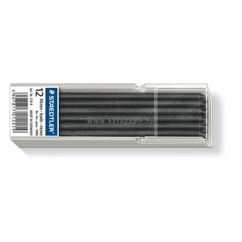   Jelölőkréta hegy, mindenre író, lemosható (omnichrom), STAEDTLER "Lumocolor", fekete, 12 db
