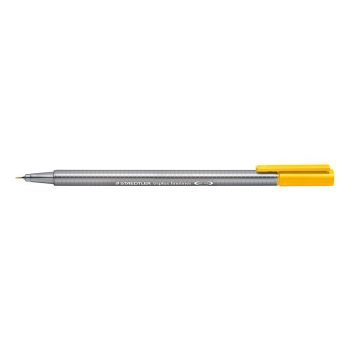 Tűfilc, 0,3 mm, STAEDTLER "Triplus", napsárga
