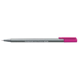   Tűfilc, 0,3 mm, STAEDTLER "Triplus", sötétmályva