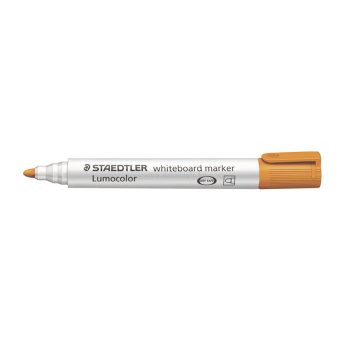   Táblamarker, 2 mm, kúpos, STAEDTLER "Lumocolor 351", narancssárga