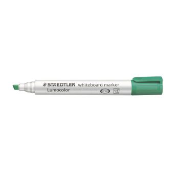   Táblamarker, 2-5 mm, vágott, STAEDTLER "Lumocolor 351 B", zöld