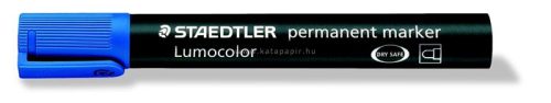 Alkoholos marker, 2 mm, kúpos, STAEDTLER "Lumocolor 352", kék