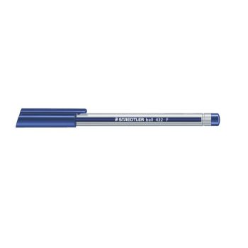   Golyóstoll, 0,3 mm, kupakos, STAEDTLER "Ball", kék