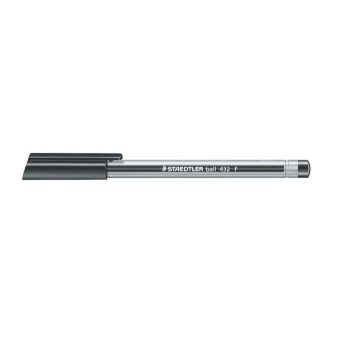   Golyóstoll, 0,3 mm, kupakos, STAEDTLER "Ball", fekete