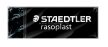 Radír, STAEDTLER "Rasoplast 526 B20", fekete