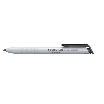   Jelölőkréta adagoló, mindenre író, lemosható (omnichrom), STAEDTLER "Lumocolor", fekete