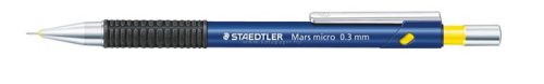 Nyomósirón, 0,3 mm, STAEDTLER "Mars micro", kék