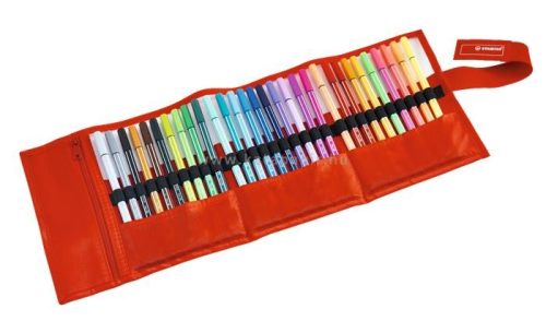 Rostirón, készlet, STABILO "Pen 68", 30 különböző szín