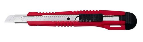 Univerzális kés, 9 mm, WEDO, "Standard" piros