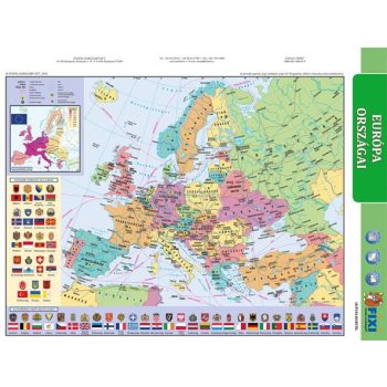   Tanulói munkalap, A4, STIEFEL "Európa domborzata/ Az Európai Unió"