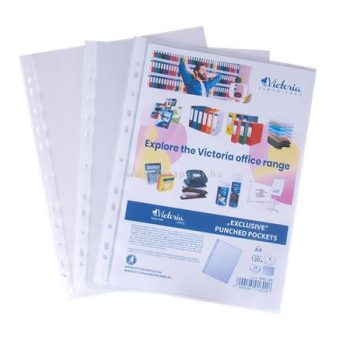   Genotherm, lefűzhető, A4, 120 mikron, narancsos felület, VICTORIA OFFICE